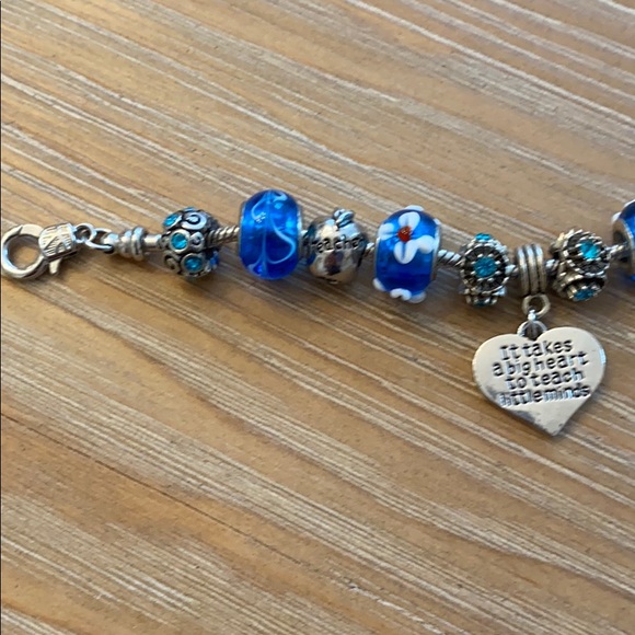 Teacher Charm Bracelet - Picture 3 of 7